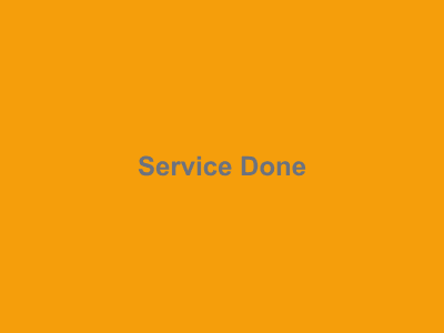 Service Done